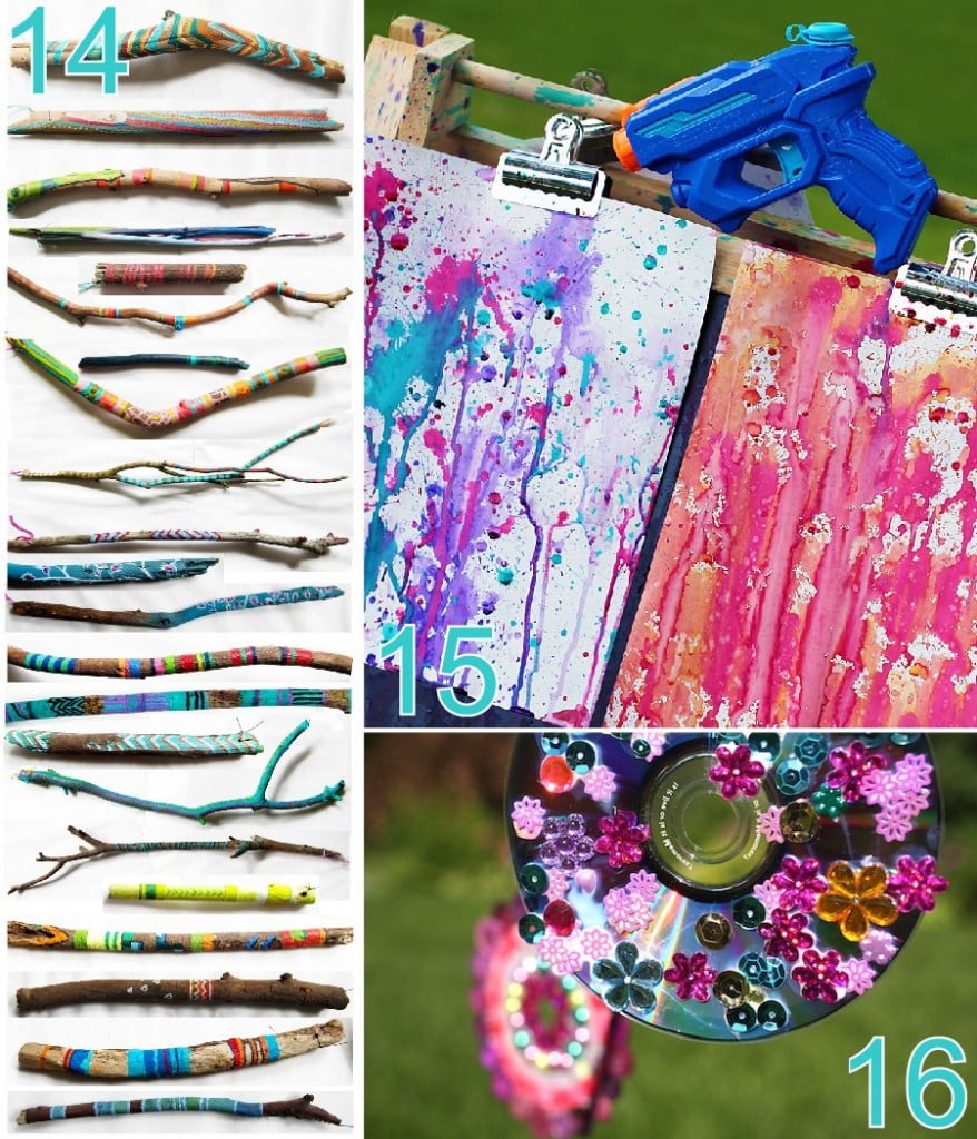 20 Fun Outdoor Craft Ideas for Kids - The Scrap Shoppe