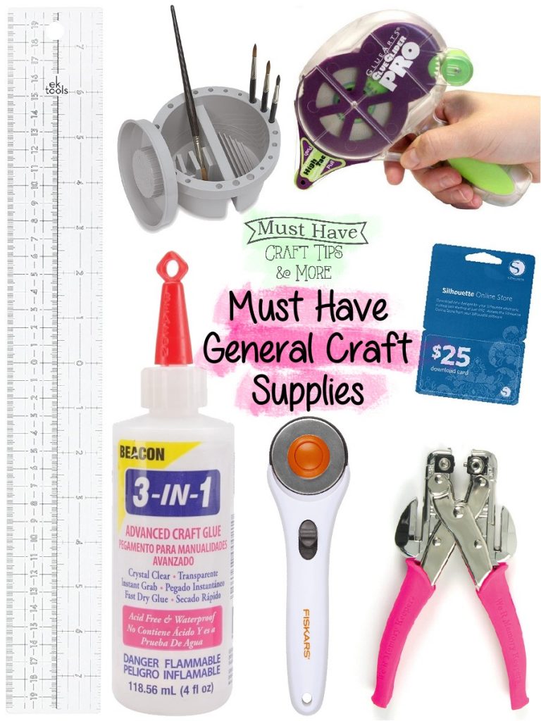Must have craft supplies to make your general crafting WAY easier!