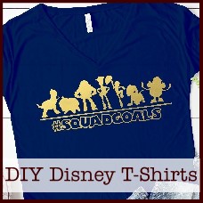 DIY Disney tshirts