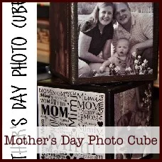 Mother's Day Photo Cube