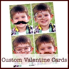 custom valentine's day cards