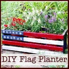 diy flag planter