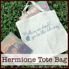 hermione tote bag