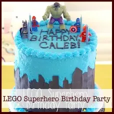 Lego Superhero Birthday Party