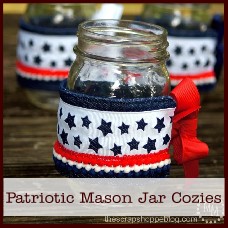 patriotic mason jar cozies