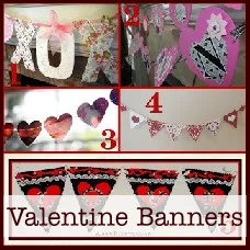 valentine banners