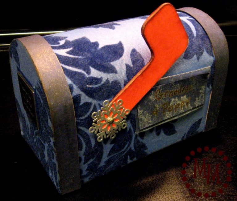 Altered Paper Mache Mailbox