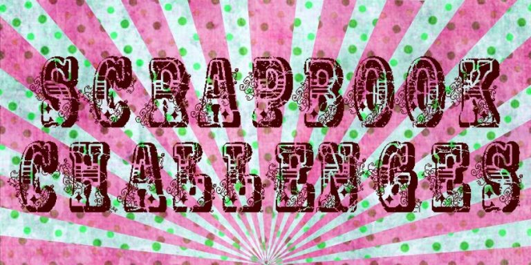 scrapbook challenges