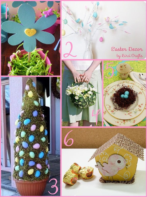 Easter Crafts {with TUTORIALS!!}