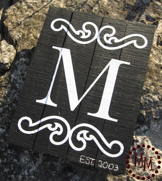 Monogram Sign