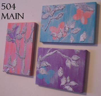 DIY Painted Canvases