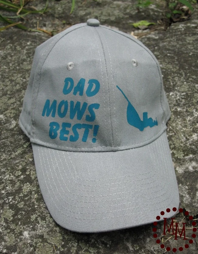 Dad Mows Best! - A punny play on words and a fun Father's Day Gift idea!