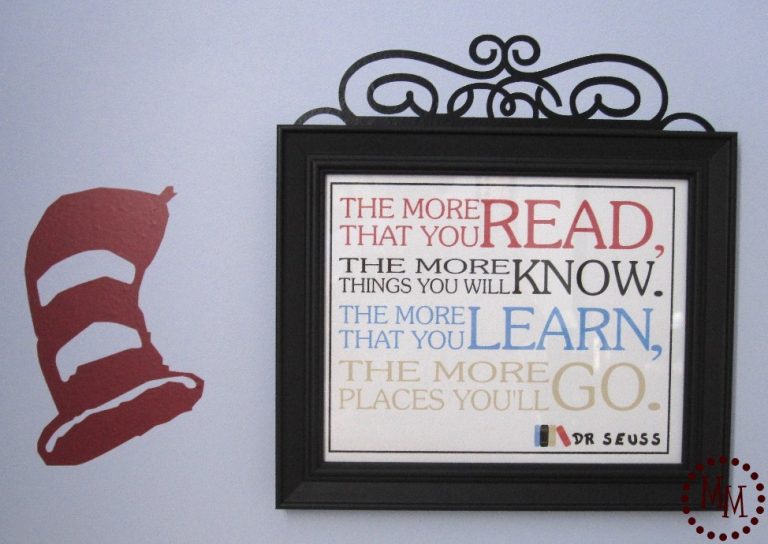 Photo Collage & Seuss Quote Printable
