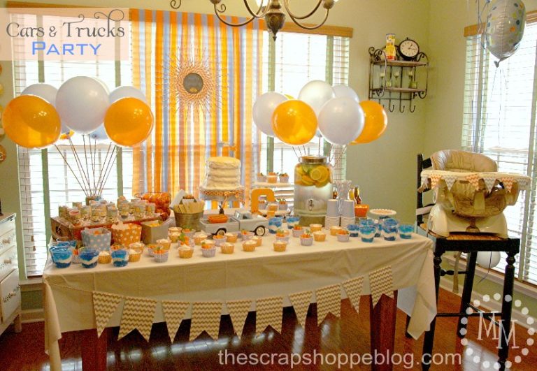 Cars & Trucks Birthday Party