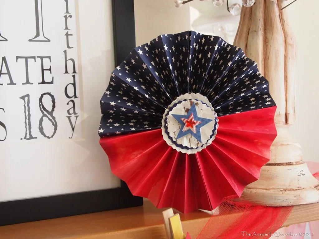 patriotic paper pinwheel