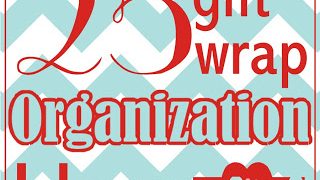 Image for Gift Wrap Organization Ideas