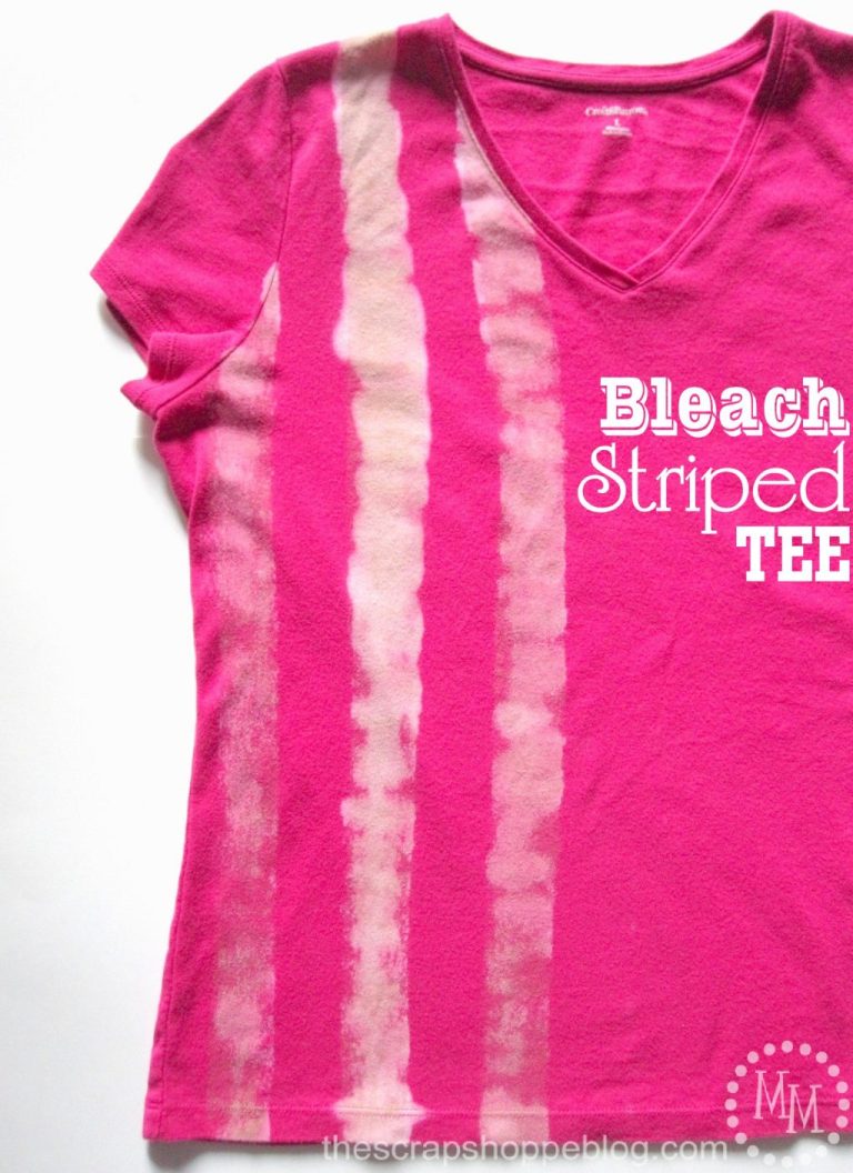 Bleach Striped Tee