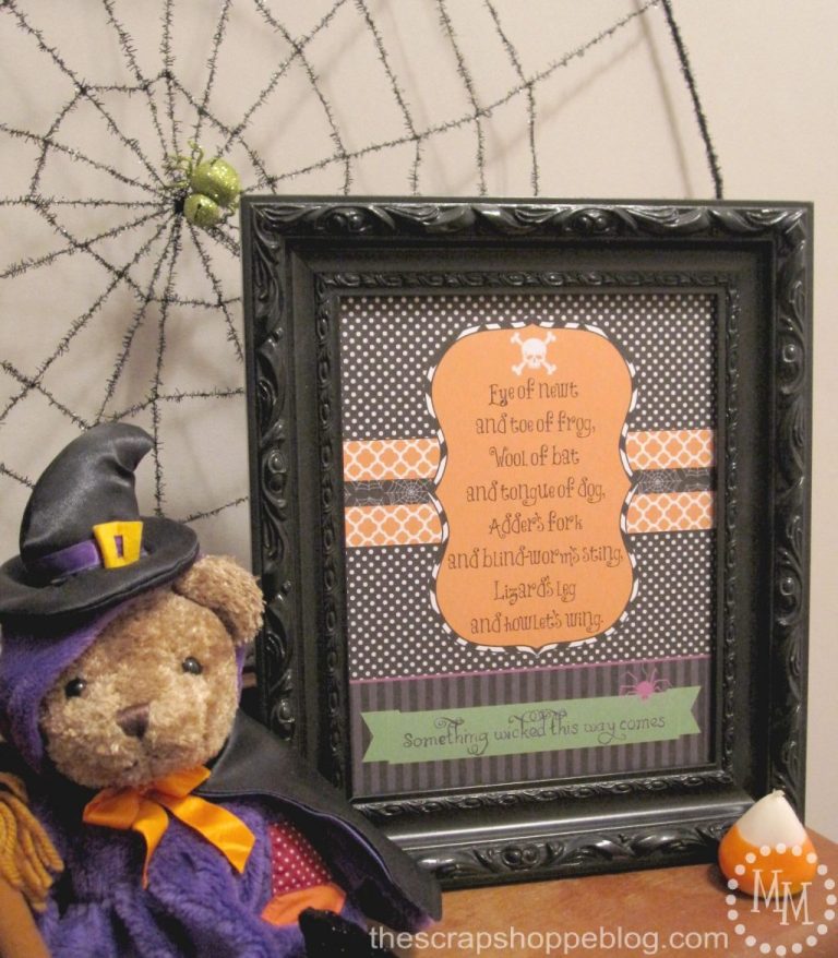 Something Wicked Halloween Printable