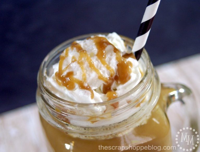 Salted Caramel Iced Coffee