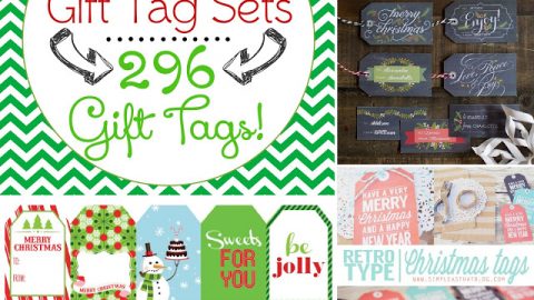 296 christmas gift tags