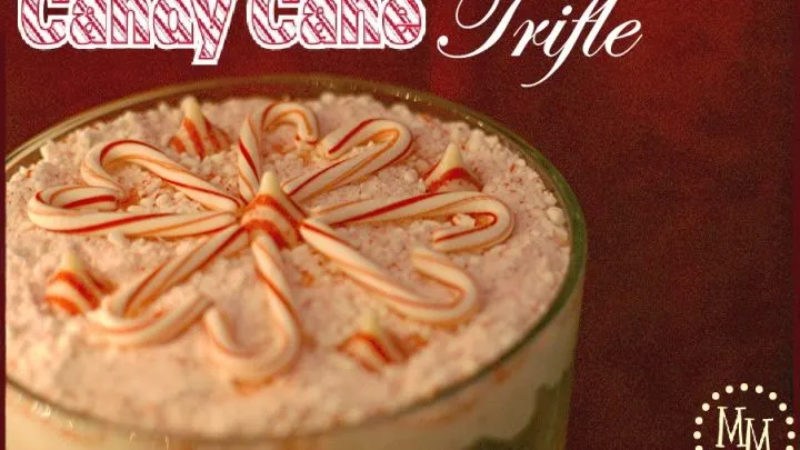 candy cane trifle