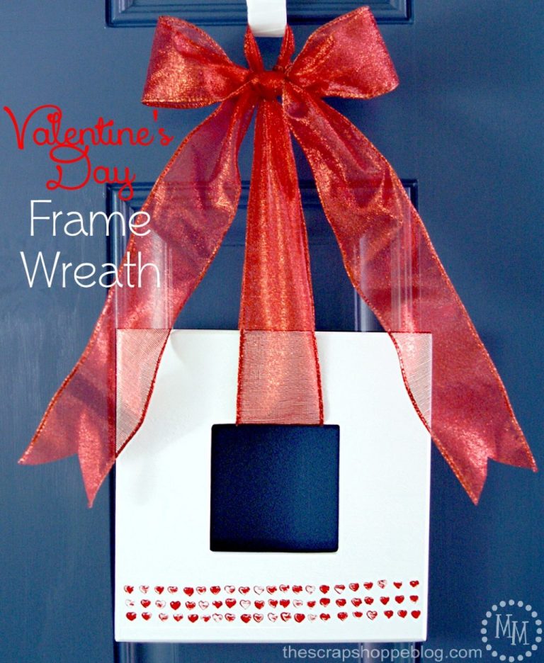Valentine's Day Frame Wreath