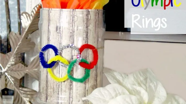 chenille winter olympic rings