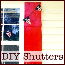 diy shutters