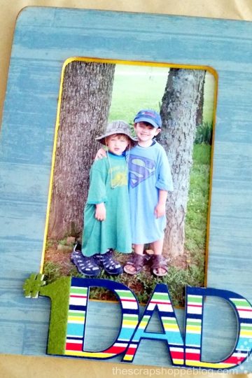 easy photo fathers day gift