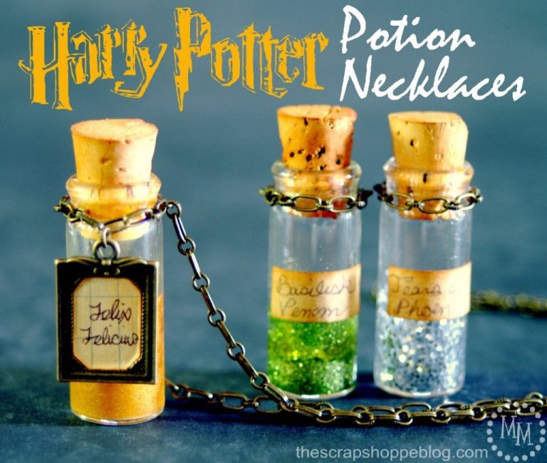 Harry Potter Potion Necklaces