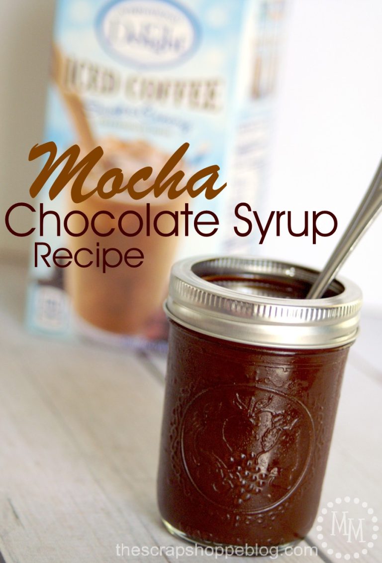 Mocha Chocolate Syrup Recipe
