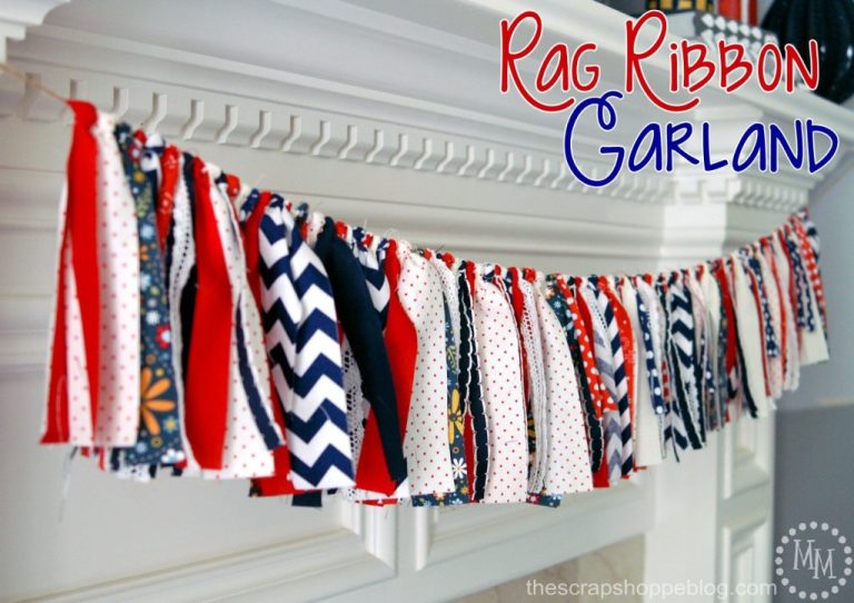Rag Ribbon Garland