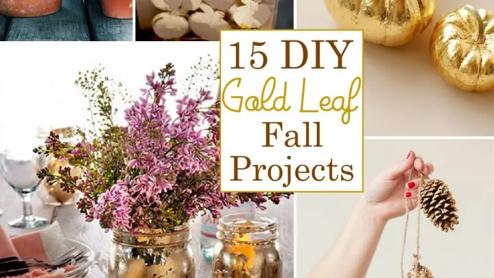gold leaf fall projects