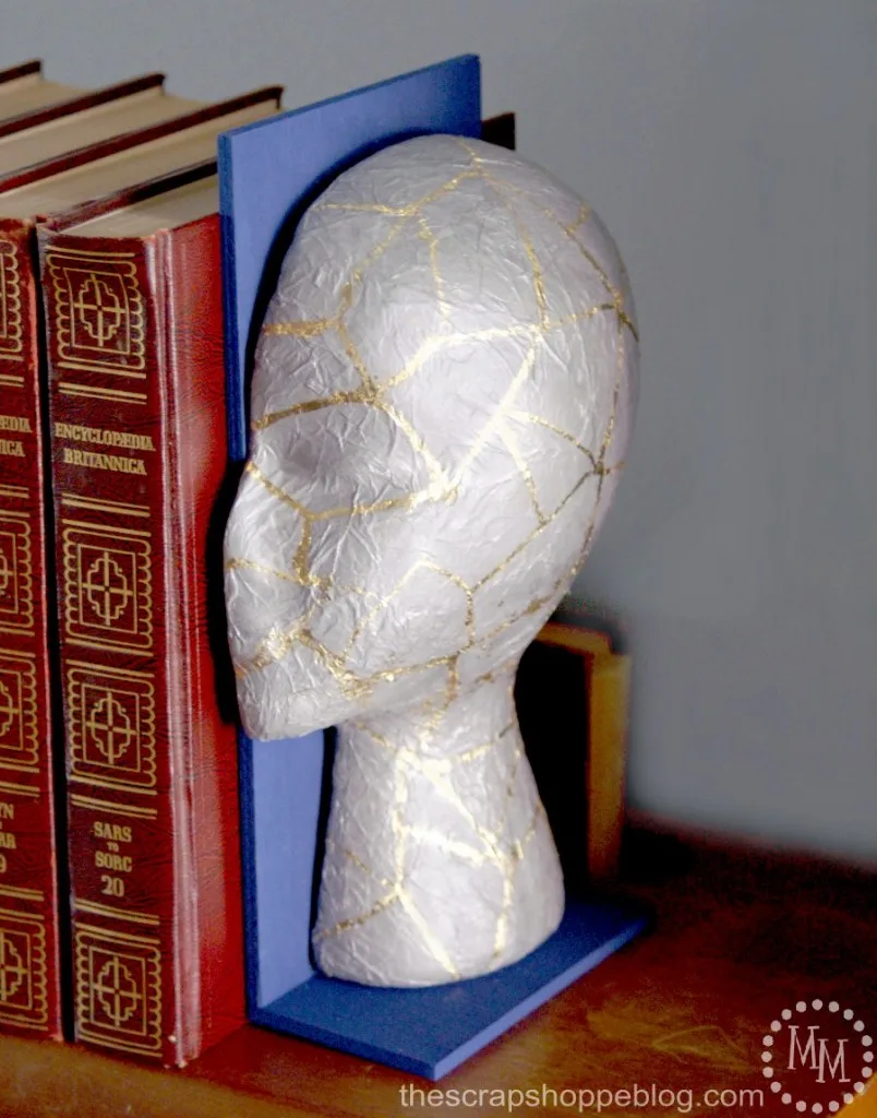 geometric-guilded-head-bookends