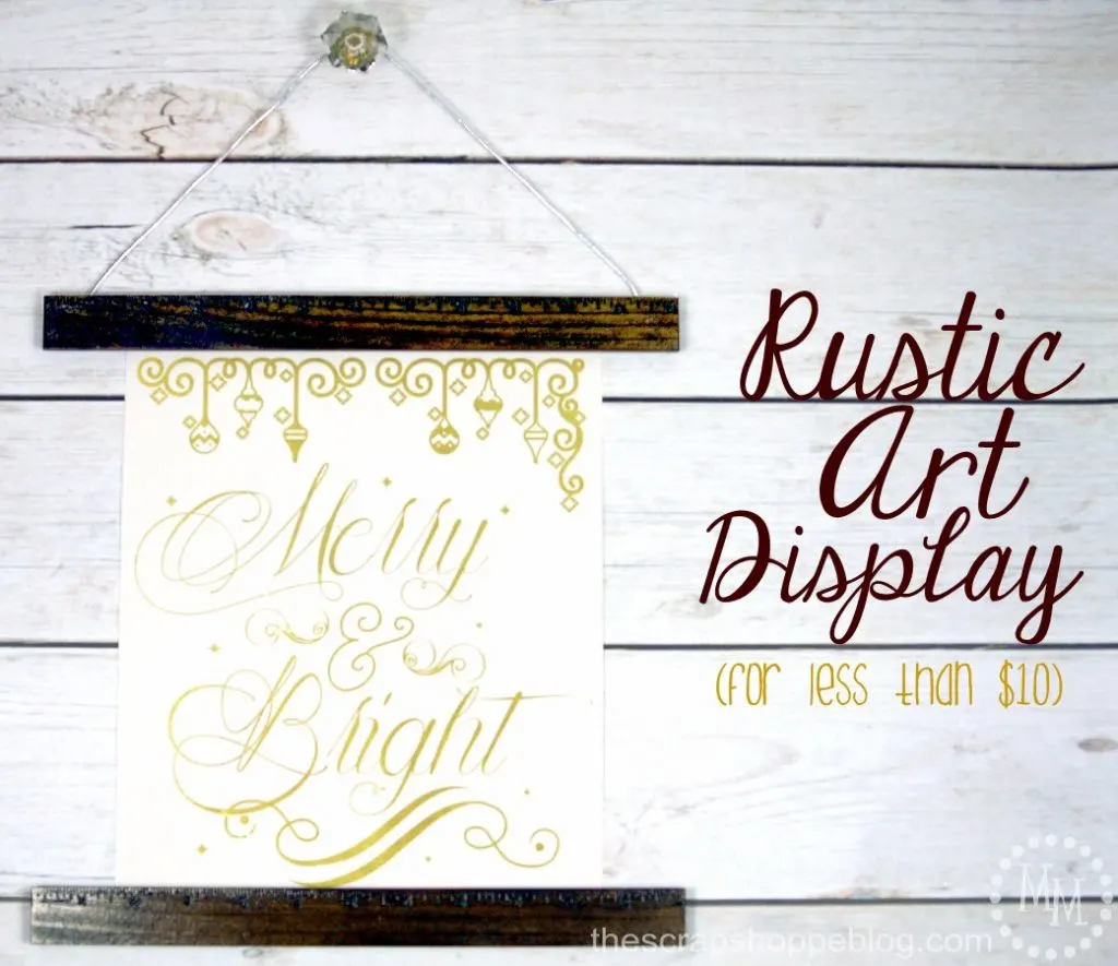 Rustic-Art-Display