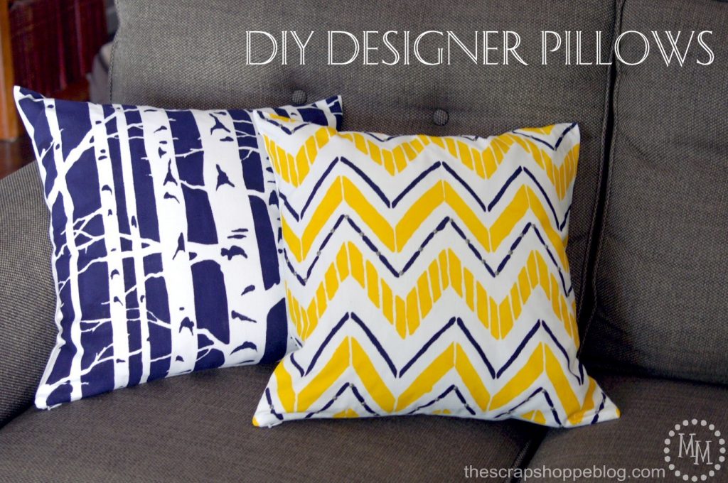 DIY Designer Pillows