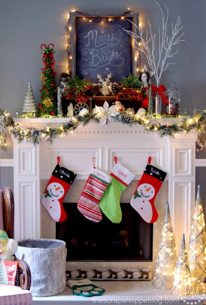 2014 Christmas Decor & How to Raise Your Christmas Tree - The Scrap Shoppe