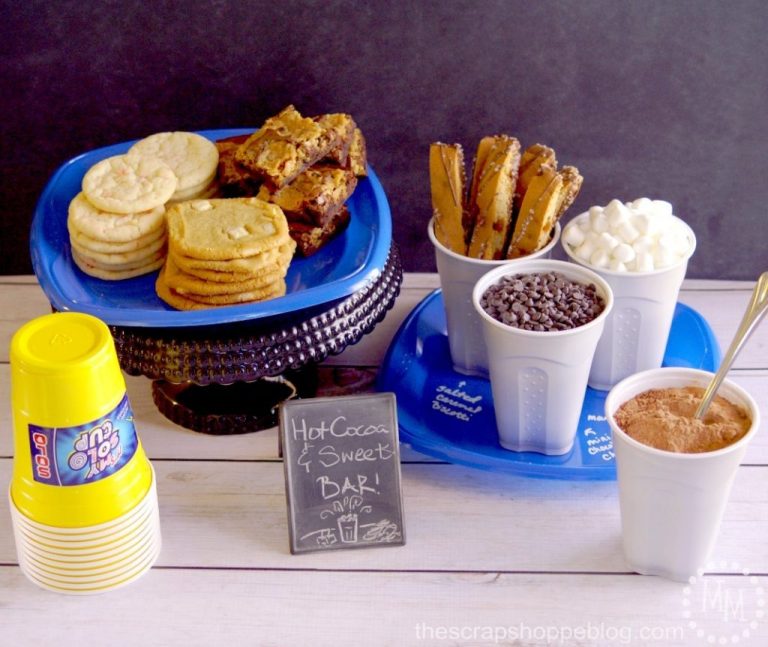 Quick Hot Cocoa & Sweets Bar