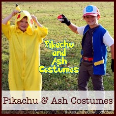 pikachu and trainer ash costumes
