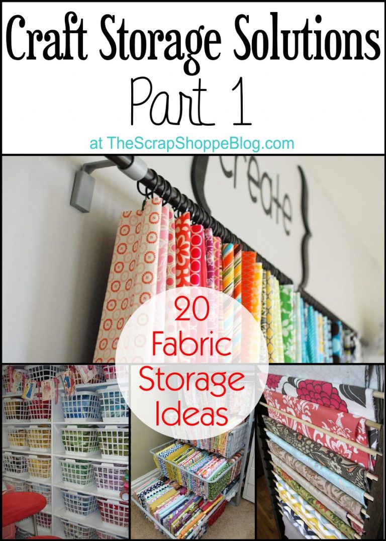 20 Fabric Storage Ideas
