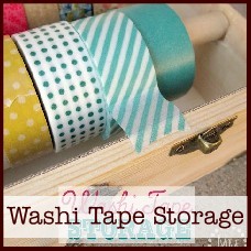 washi tape storage