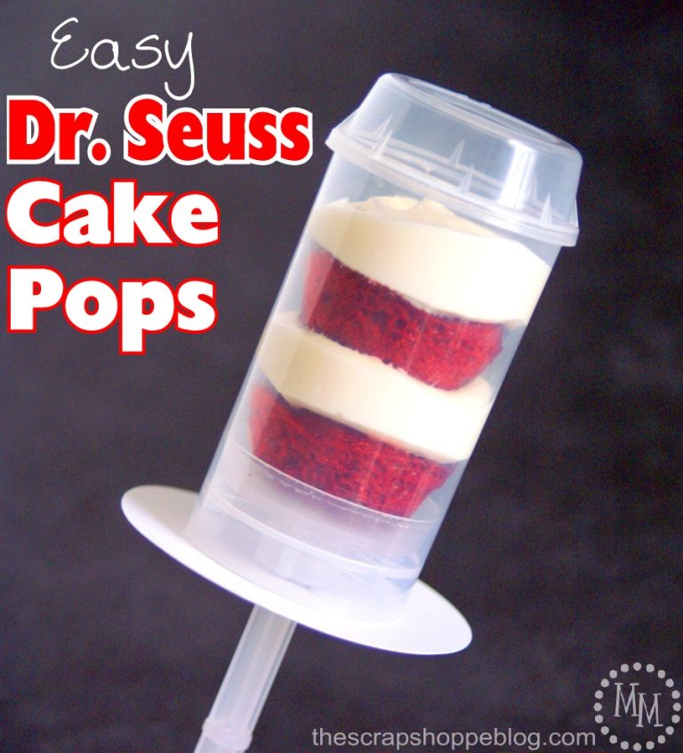Easy Dr. Seuss Cake Pops