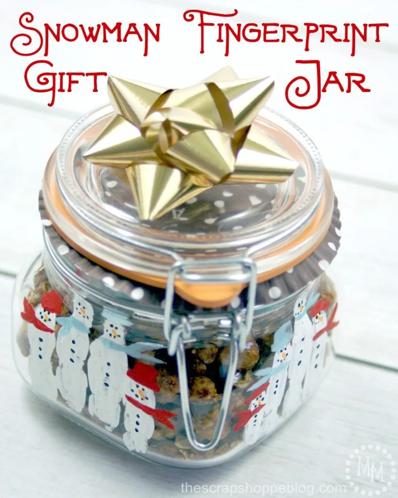 snowman-fingerprint-gift-jar