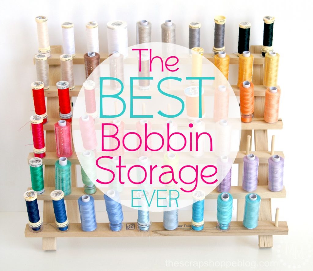 Best Bobbin Storage Idea EVER!
