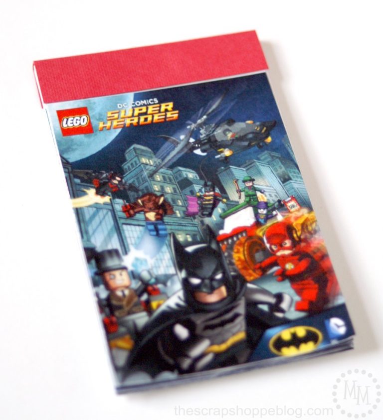 DIY Mini LEGO Superhero Comic Books