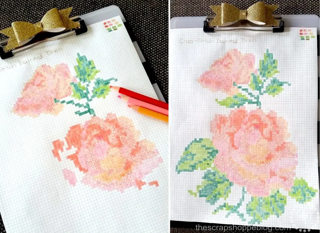 rose-cross-stitch-pattern