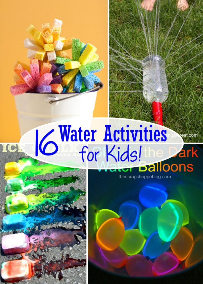16 Water Activities for Kids