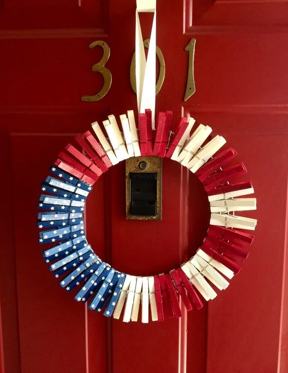 clothespin-patriotic-wreath