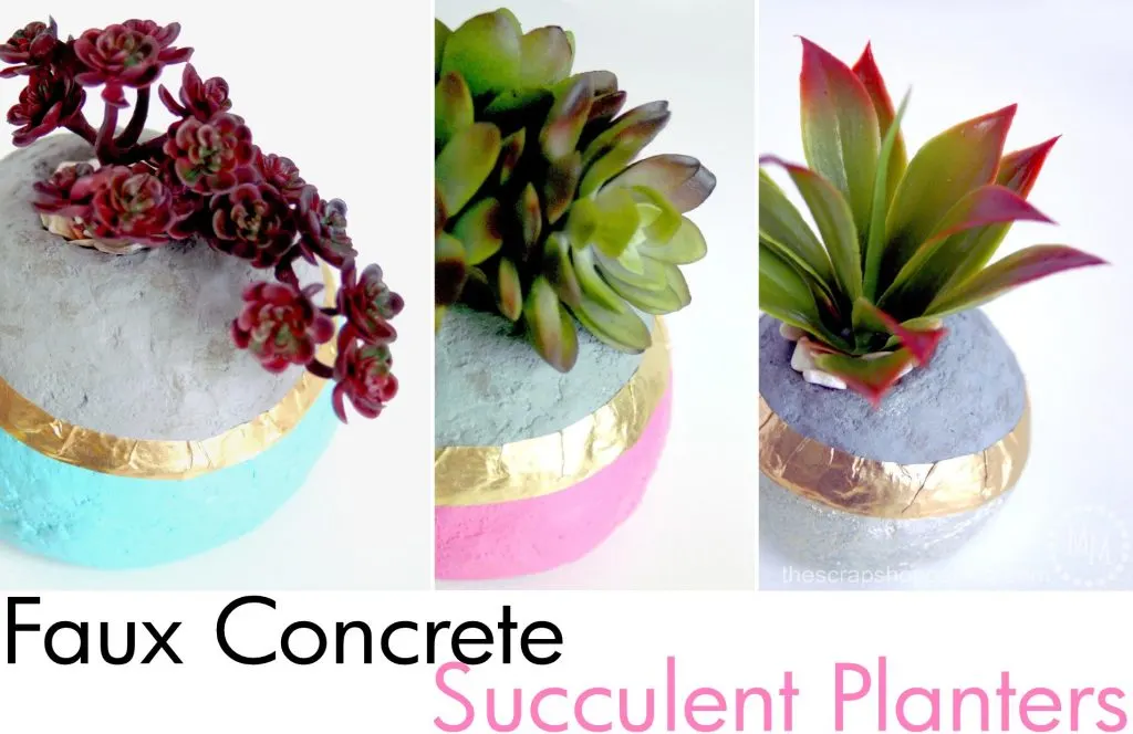 faux-concrete-succulent-planters