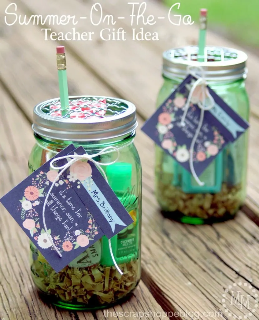 Summer on the Go Kit - perfect for a end of the year teacher gift!